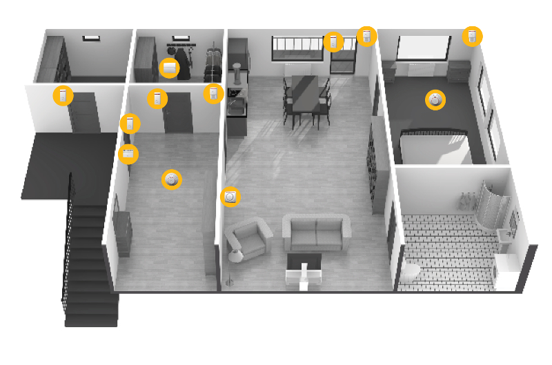 Moderne Alarmanlagen von Jablotron lassen sich einfach und bequem in jeder Wohnung nachrüsten. Weil uns Ihrer Wohnung am Herzen liegt - Alarmanlage von Haus der Schlösser der Marke Jablotron